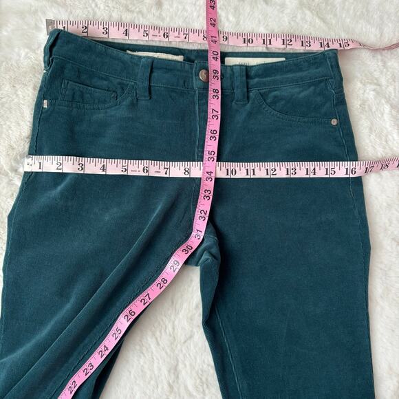 Pilcro and the Letterpress Corduroy Teal Jeans - Picture 9 of 9